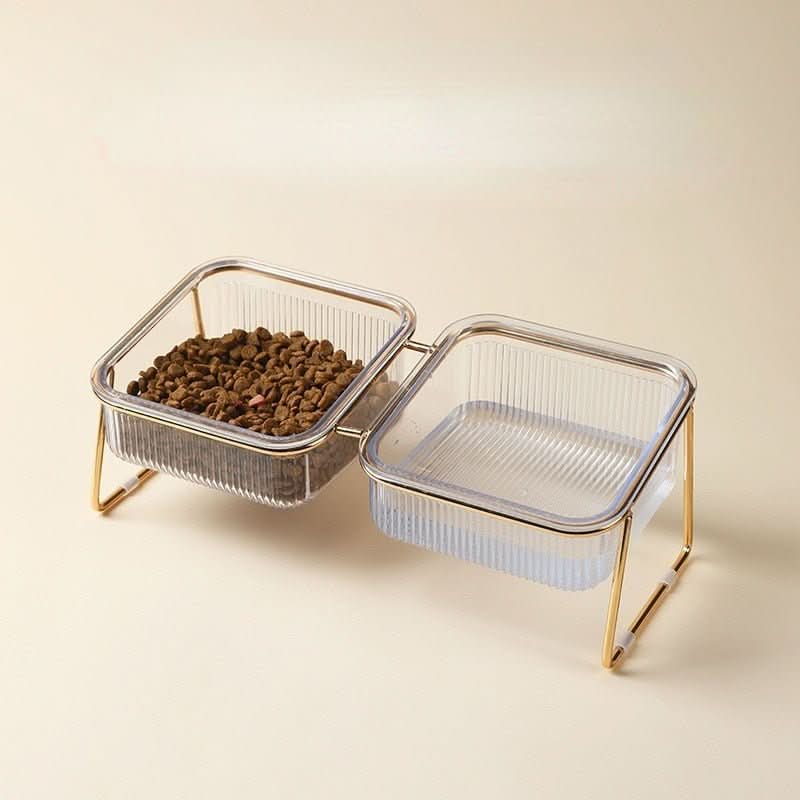 PETCHIC – Raised Food Bowl for Healthy Eating Posture in Cats & Small Dogs