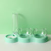 KARLFEAST - 3-in-1 Feeder with Water Dispenser and Elevated Bowl