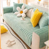 Velvet-soft - Plush Velvet Anti-slip Sofa Cover For Extra Elegance And Comfort