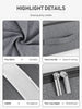 Clothes Storage Bag - Foldable Storage Bag with Clear Window & Zipper for Clothes & Bedding
