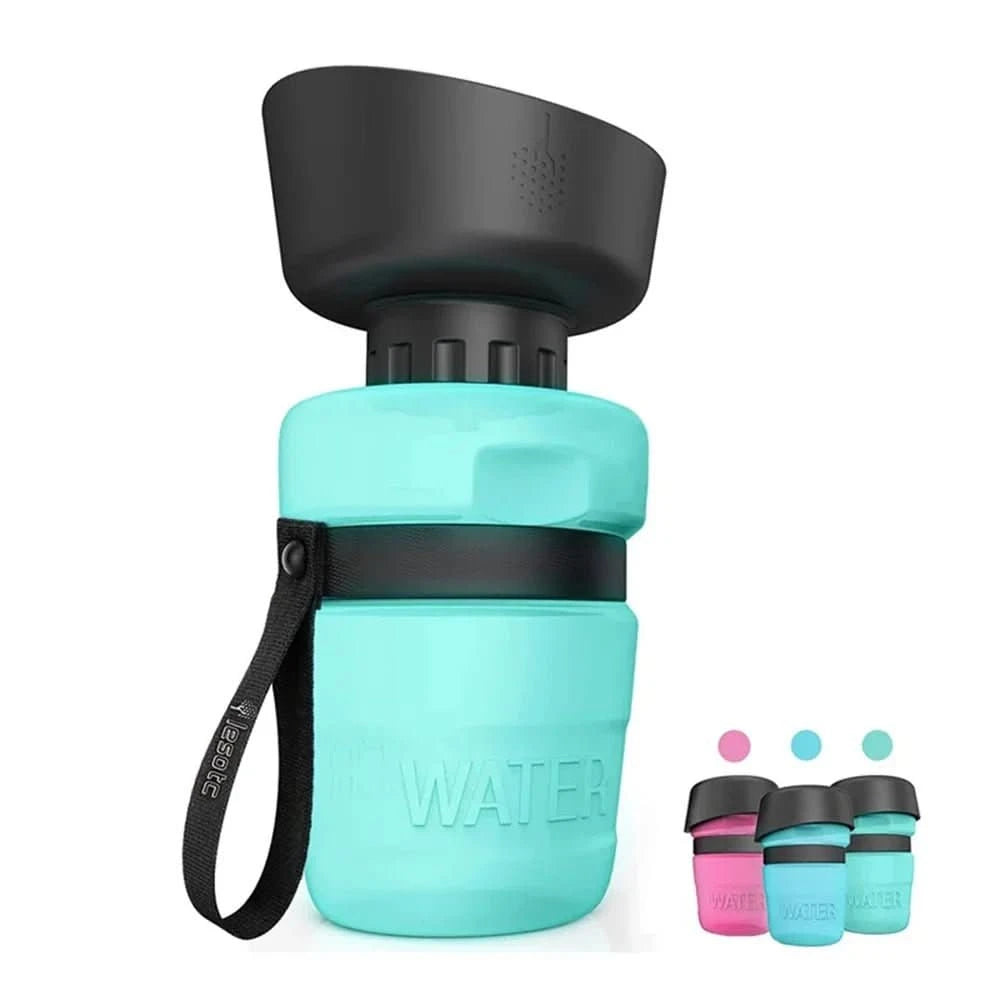 Hydratepaws Bottle - Foldable Dog Water Bottle with Leak-Proof Bowl