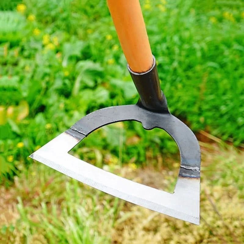 LUSQUELLA Hollow Hoe Efficient Weed Removal Garden Tool