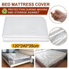 Dust Protection Mattress Cover - Waterproof Mattress Encasement - Protection from Dust and Moisture