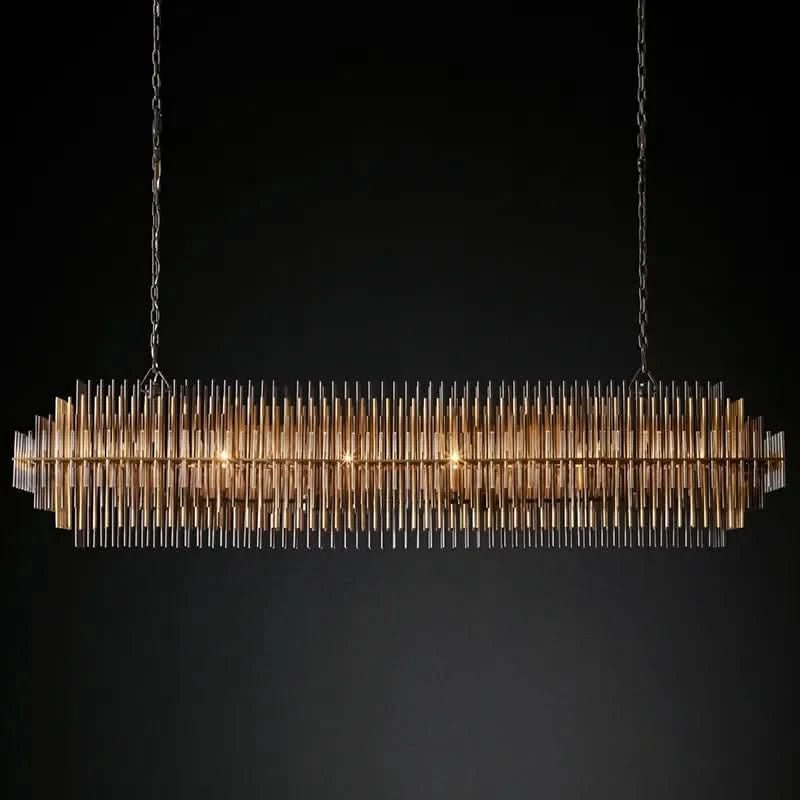 MERIDIA – Elegant Stainless Steel Ceiling Light