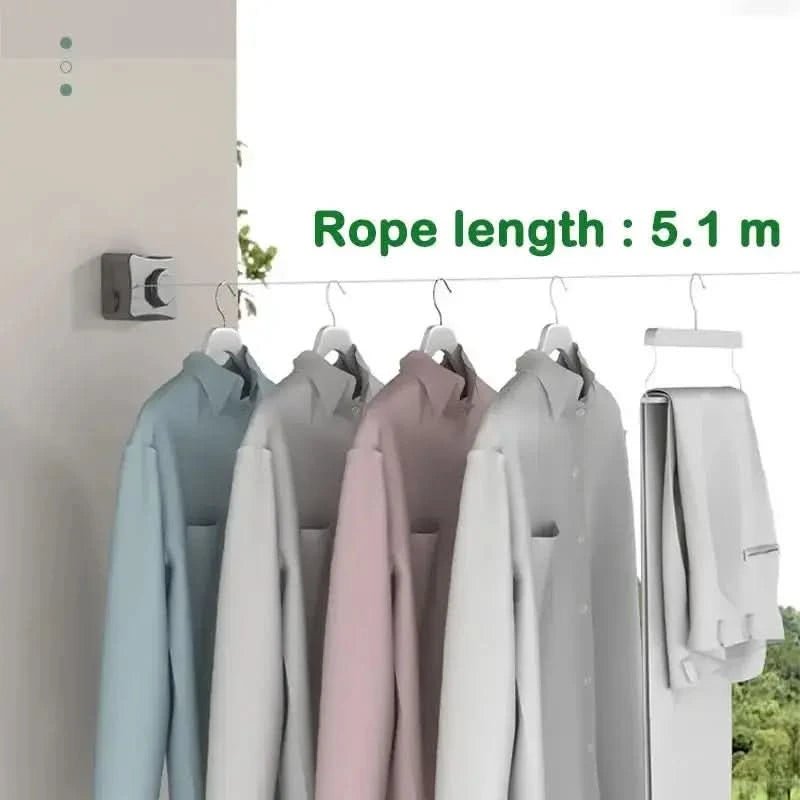 FOLDILINE – Extendable Clothesline Dryer for Space-Saving Living
