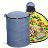 Toy Storage Bag - Storage Bag with Playmat LEGO & Toys - Portable Detachable