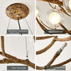 MAEVELLA – Elegant Ceiling Lamp Made of Resin and Aluminum