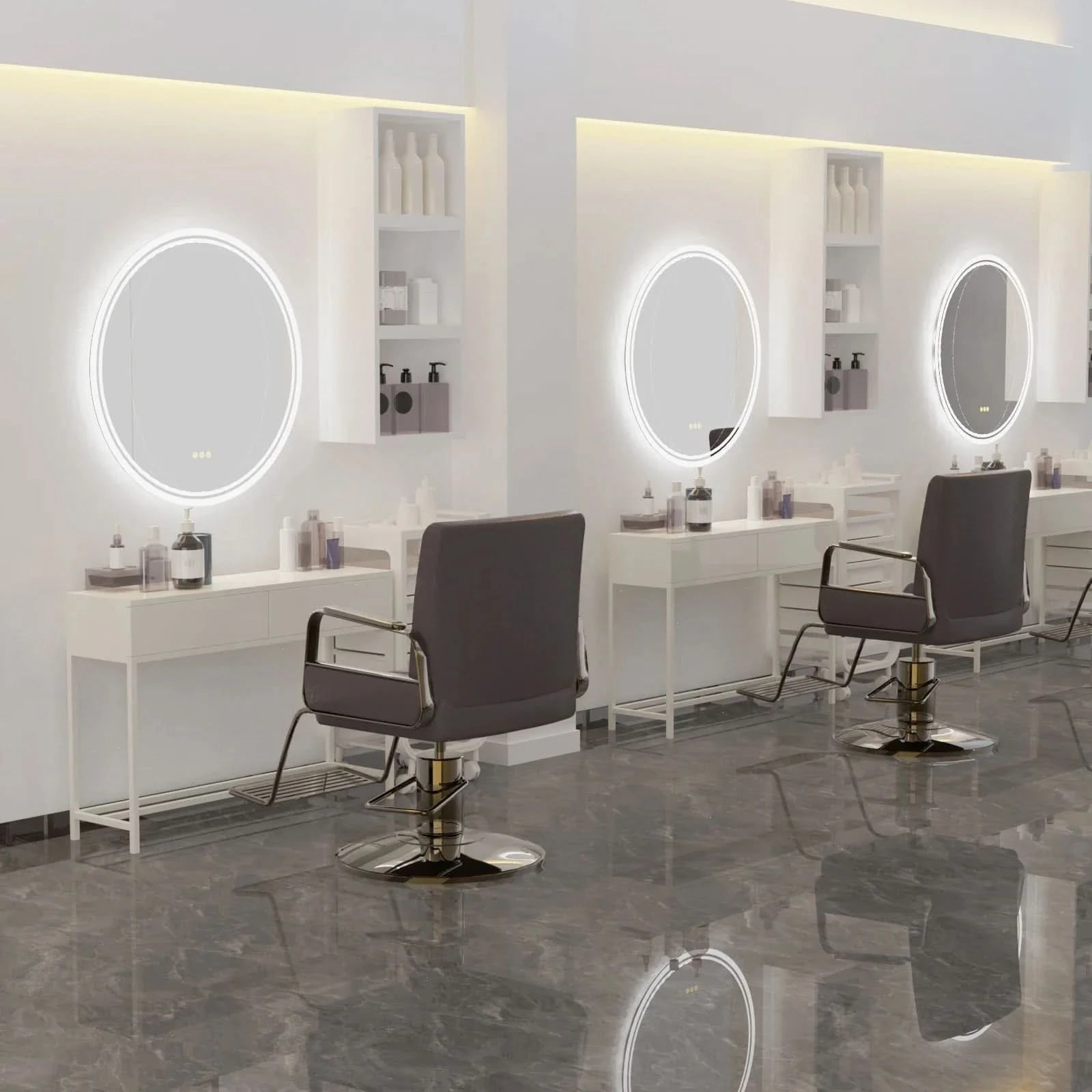 Vistara LED Bathroom Mirror Style Light Clarity Touch Control Anti-Fog