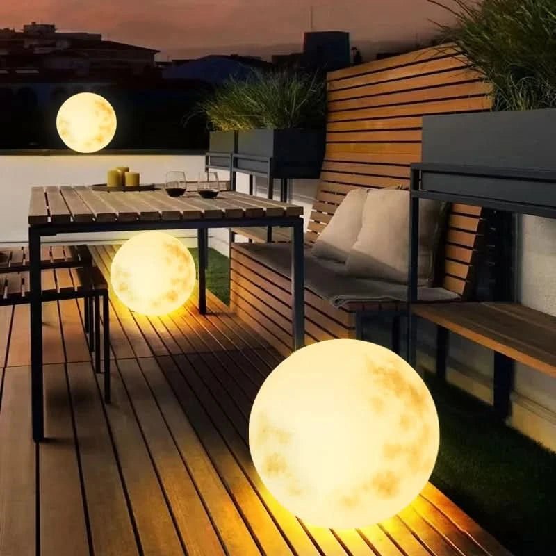 GLAVINA Moon Lights Indoor and Outdoor Waterproof Design Smart Control Garden Light