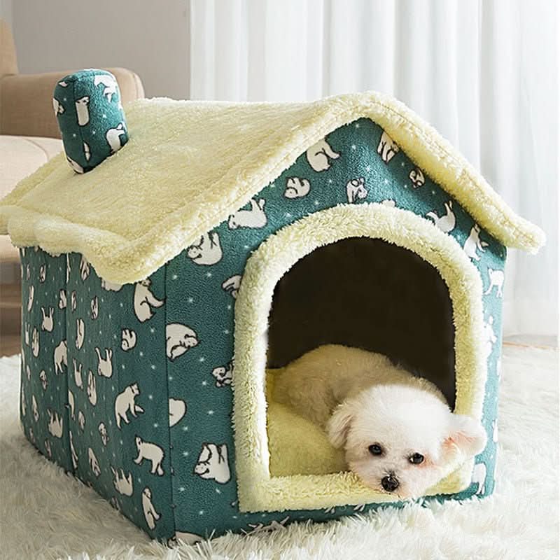 Fluffy Home - Cozy Pet House For Small Dogs & Cats Up To 4 kg