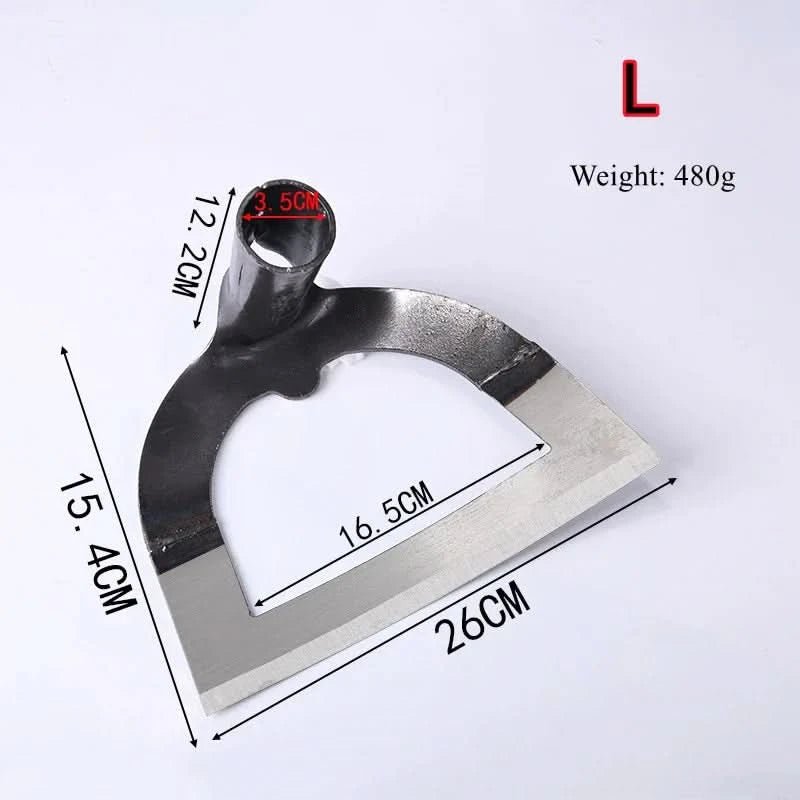 LUSQUELLA Hollow Hoe Efficient Weed Removal Garden Tool