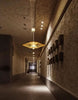 SERELIA Modern Geometric Bamboo Pendant Light Eco-Friendly Lighting Kitchen Dining Room