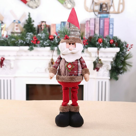 SANTABELLE – Festliche Weihnachtsmannpuppe für eine bezaubernde Tischdekoration an den Feiertagen 0