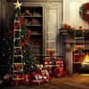 SANTACLIMB – Animierter Weihnachtsmann, der auf einer Leiter klettert, LED-Weihnachtsdekoration 2