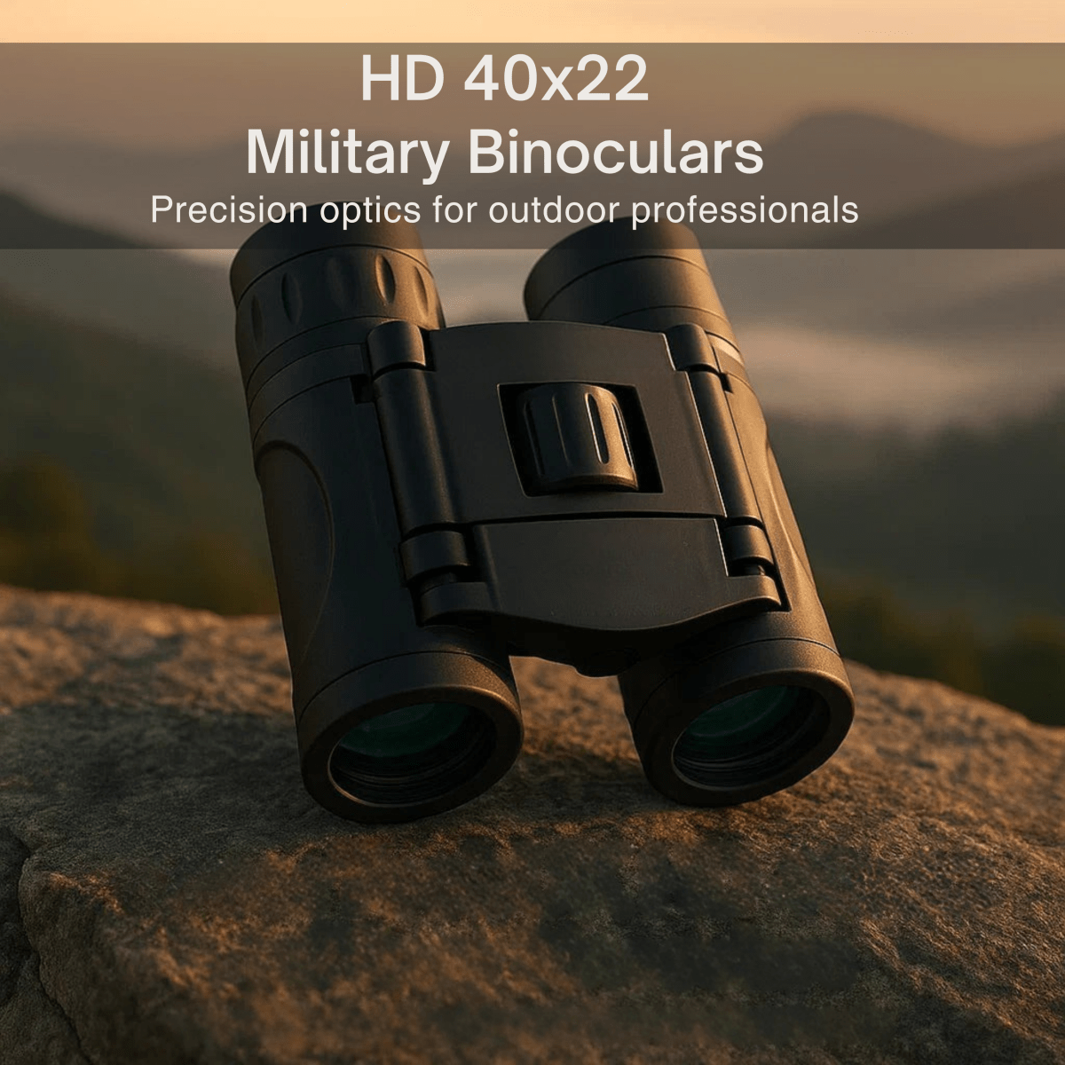 Klarblick – HD 40x22 Binoculars for Nature and Outdoor Adventures