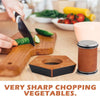 Edge Craft Sharpening Roller - Manual Knife Sharpener With 5 Adjustable Sharpening Angles For Sharp Knives