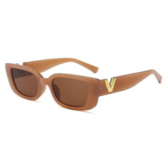 LUXEGLAM – Stylish Retro Cat Eye Sunglasses With UV400 Protection