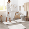 SOAKREST – Saugfähiges Badezimmerteppich-Set aus Memory-Schaum mit rutschfester Unterseite 1
