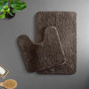 LuxusSchritt Badematte | Weiche Mikrofaser Matte | Rutschfest Schnell Trocknend | Badezimmerteppich