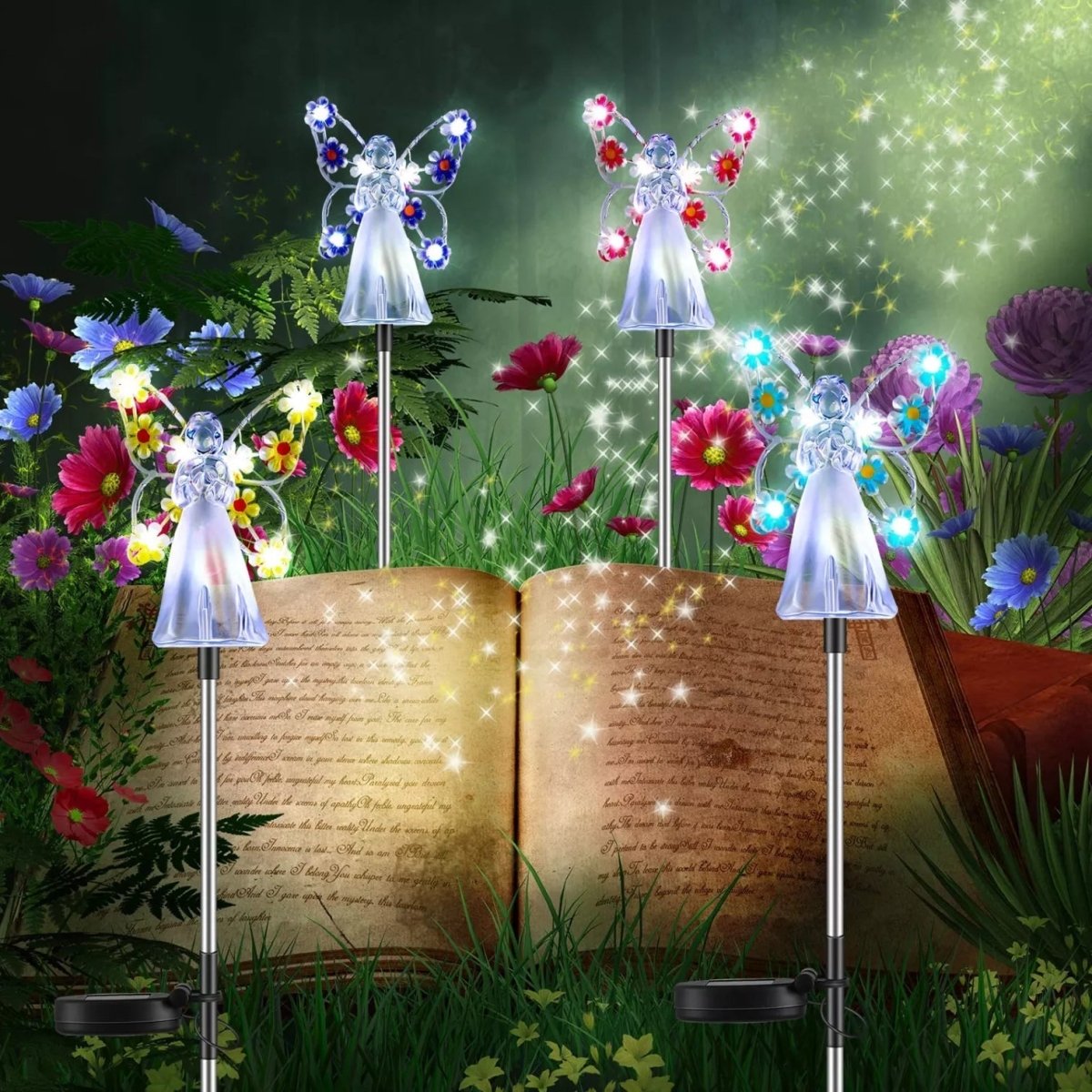 SOLAR ANGEL – LED-Gartenleuchte mit automatischer Solarladung 3