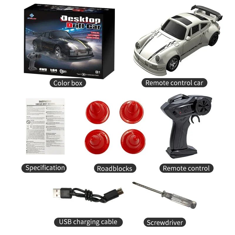 SPEEDDRIFT – Kompaktes 4WD-Ferngesteuertes Auto für rasanten Spielspaß drinnen und draußen 12