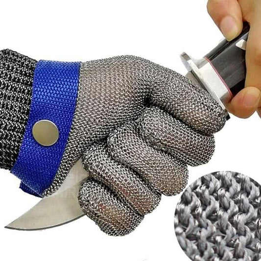 StahlSicherheit Profi – Stainless Steel Safety Gloves With Maximum Cut Resistance