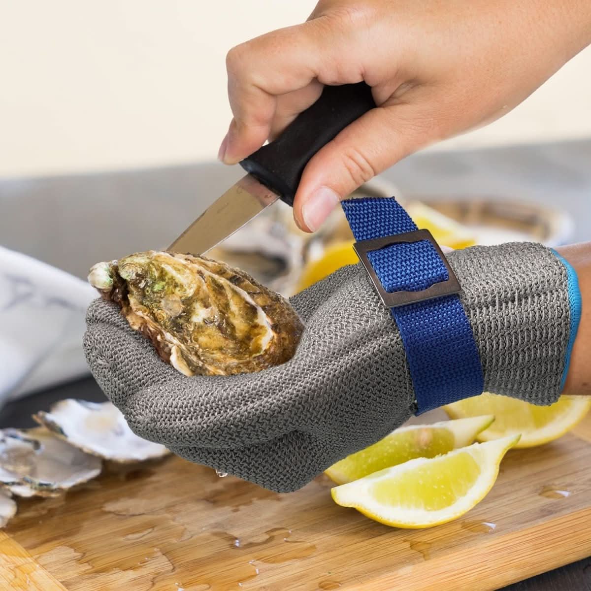 StahlSicherheit Profi – Stainless Steel Safety Gloves With Maximum Cut Resistance