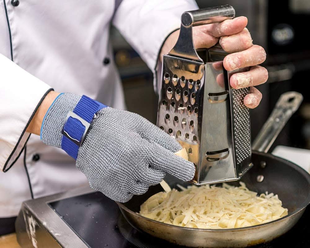 StahlSicherheit Profi – Stainless Steel Safety Gloves With Maximum Cut Resistance