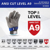StahlSicherheit Profi – Stainless Steel Safety Gloves With Maximum Cut Resistance
