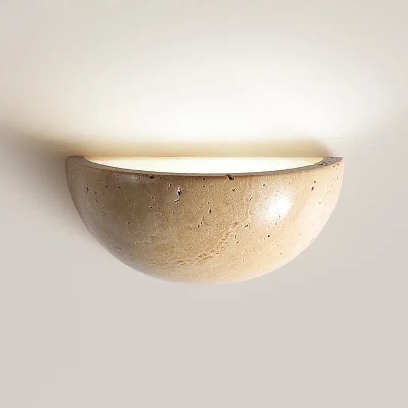 STELARIS – LED-Stein-Wandleuchte für gemütliches Wohn- und Schlafzimmerambiente 0