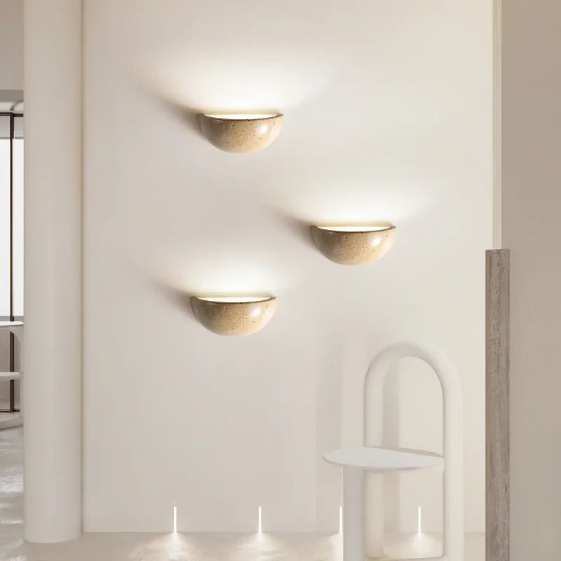 STELARIS – LED-Stein-Wandleuchte für gemütliches Wohn- und Schlafzimmerambiente 2
