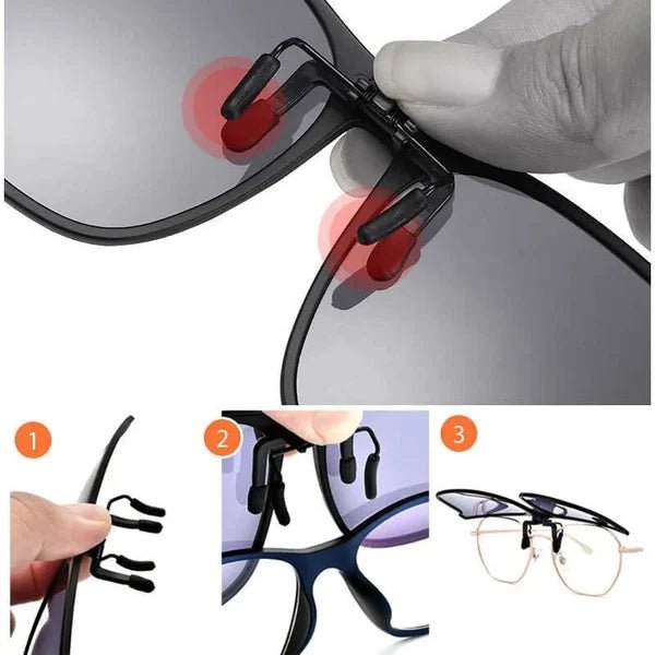 SUNGUARD – Verwandeln Sie Ihre normale Brille im Handumdrehen in eine stylische polarisierte Sonnenbrille 5
