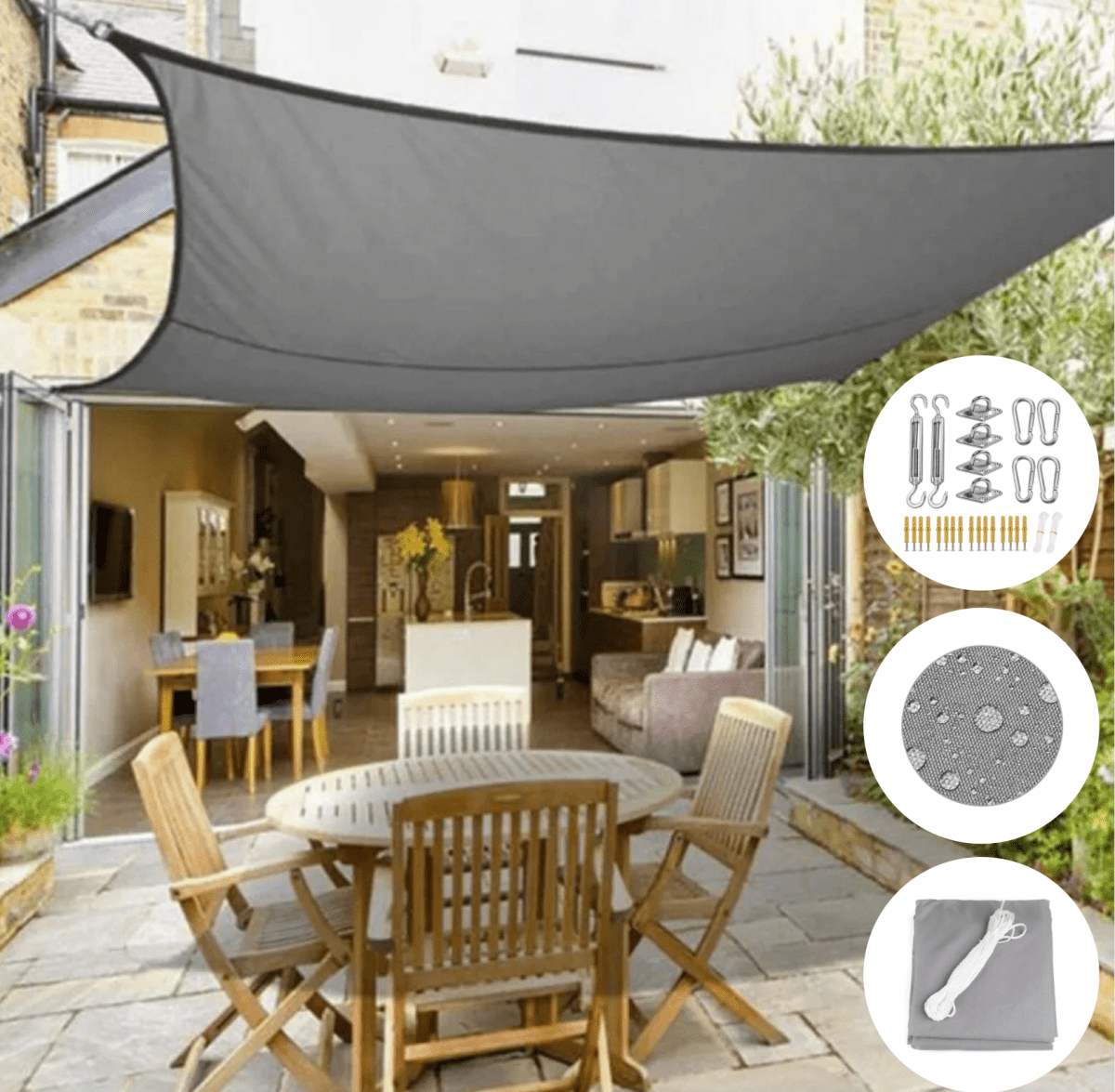 Sun Protection Pro – UV-Protective Sun Shade Sails For Balcony, Garden & Patio
