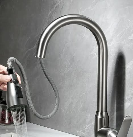 INNOFLOW – Modern Kitchen Faucet with Touch Sensor and Pull-Out Spout