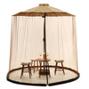 Ökoschild Mosquito Net – Mosquito Net For Parasols Up To 4 m – Adjustable And With Zipper