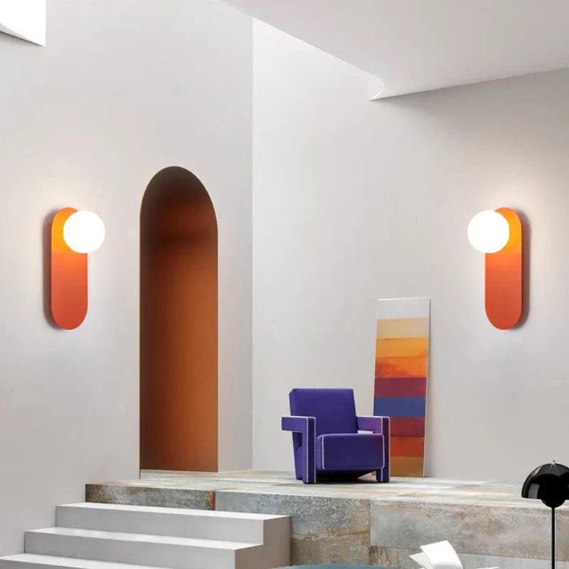 FERONORD - Nordic Iron Wall Sconce Colorful
