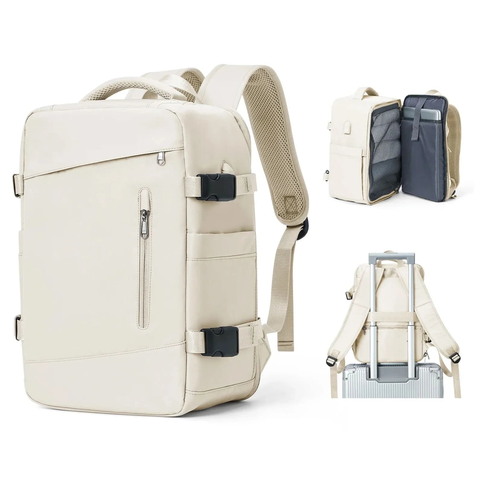 Travel Backpack for Women - Carry-on Backpack for Women with Airplane Size & Stylish Design