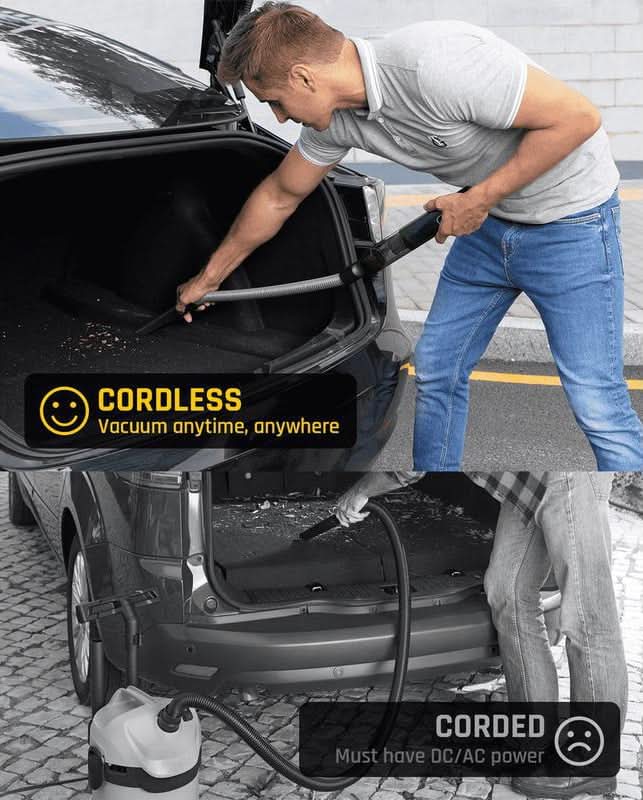 Dust Companion - Cordless Handheld Vacuum Cleaner For Effortless Car & Home Cleaning