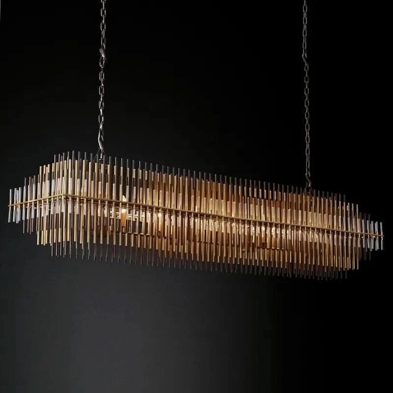 MERIDIA – Elegant Stainless Steel Ceiling Light