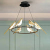 VIVIENNE Celestial Bird Chandelier Ceiling Light With Dimmable Light