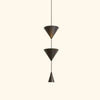 LUCINE Minimalist Double Cone Pendant Light