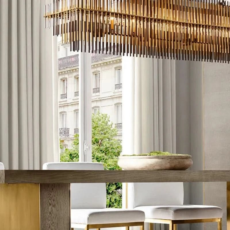MERIDIA – Elegant Stainless Steel Ceiling Light