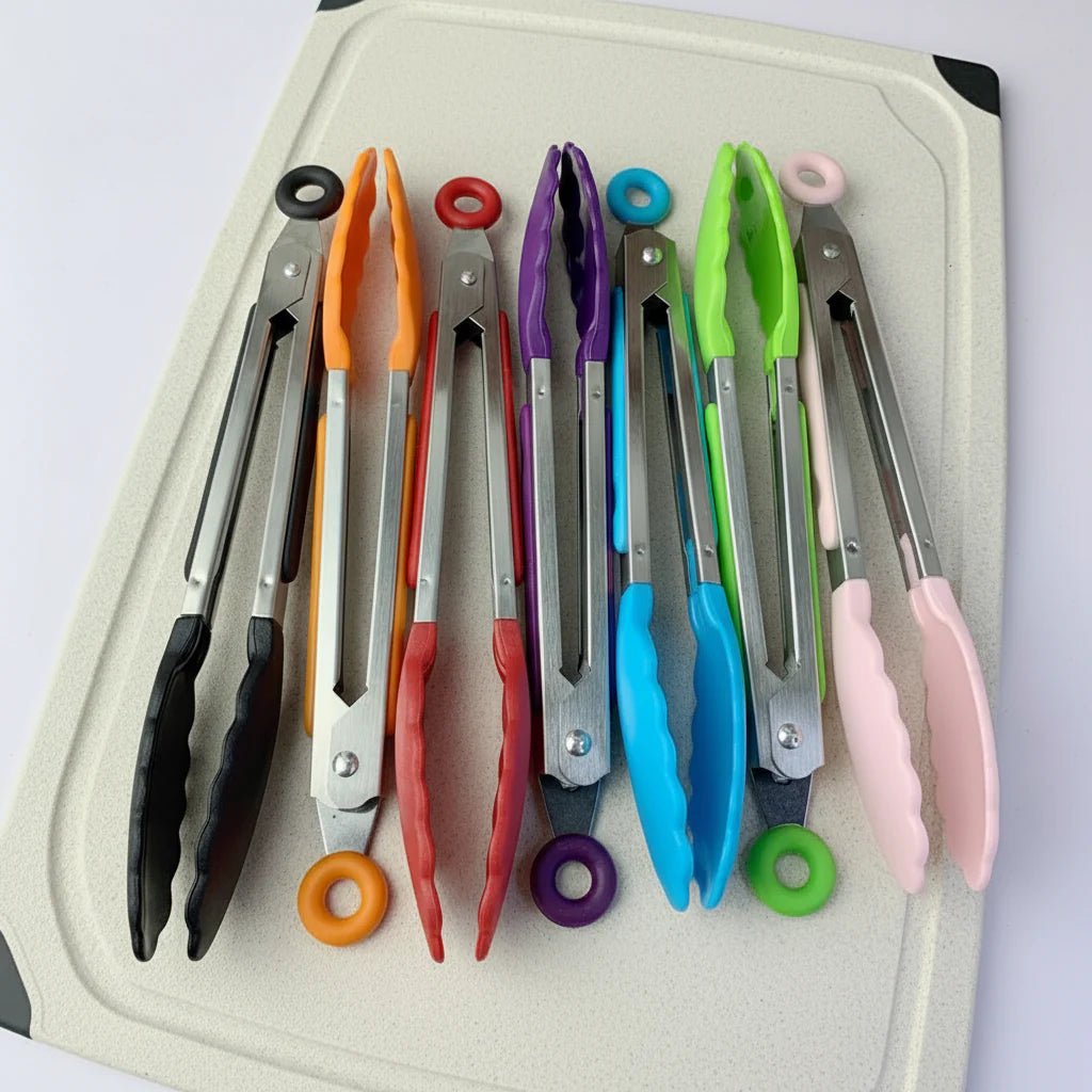 SERVITONG - Stainless Steel Serving Tongs For Bread And Salad