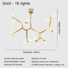ORLETHIA – Modern Ceiling Light Made of Iron and Glass