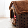 Fluffy Home - Cozy Pet House For Small Dogs & Cats Up To 4 kg