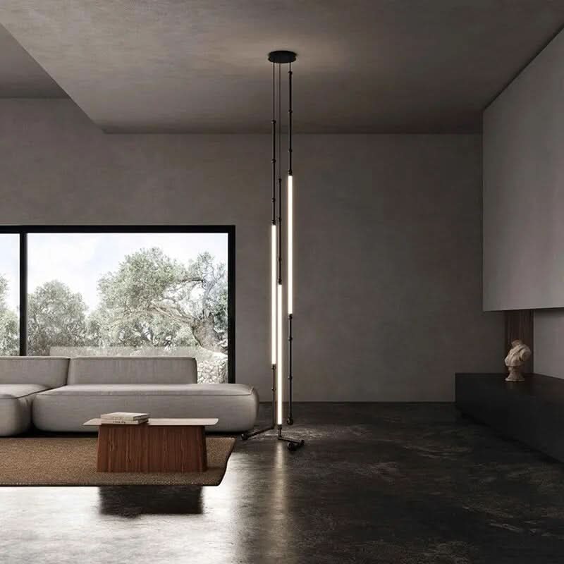 SYLVESSA – Moderne Deckenleuchte in Matt Schwarz und Bronze