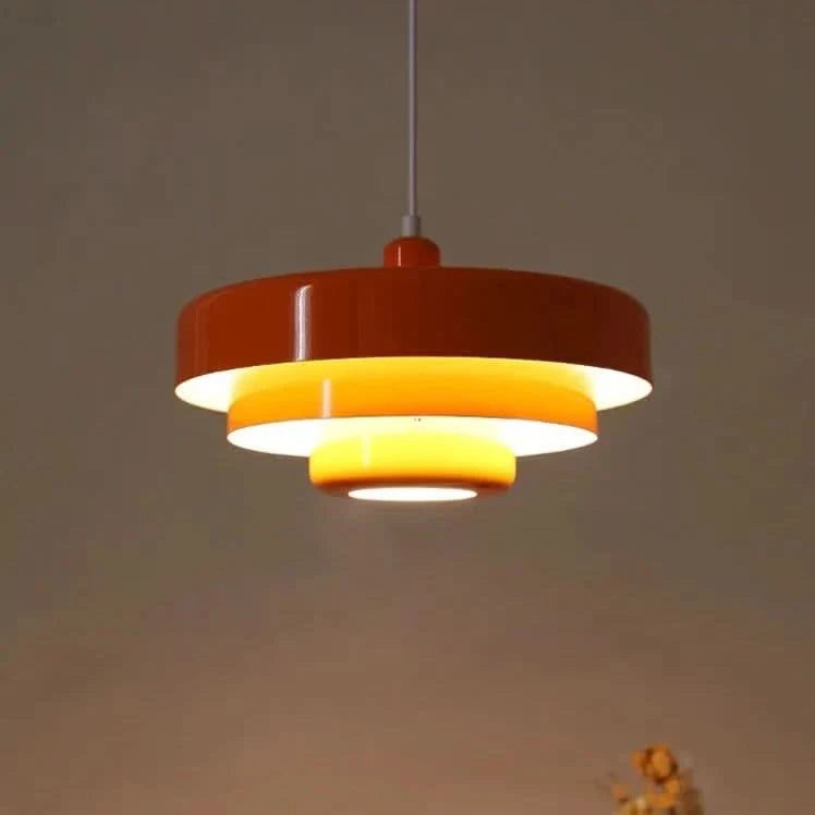 Evangeline Retro Metall Pendelleuchte Lebhafte Farben