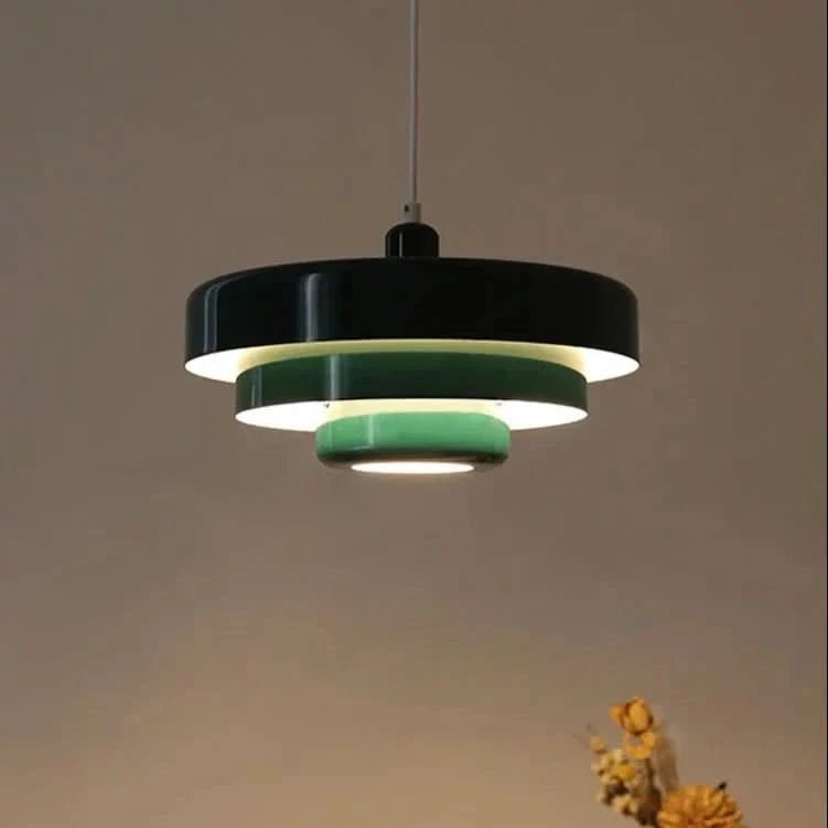 Evangeline Retro Metall Pendelleuchte Lebhafte Farben
