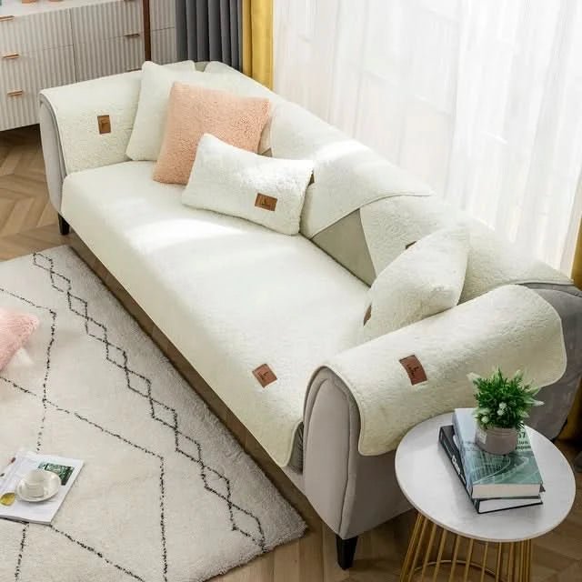 Cuddle Shield - Elegant and Protective Stretch Sofa Cover