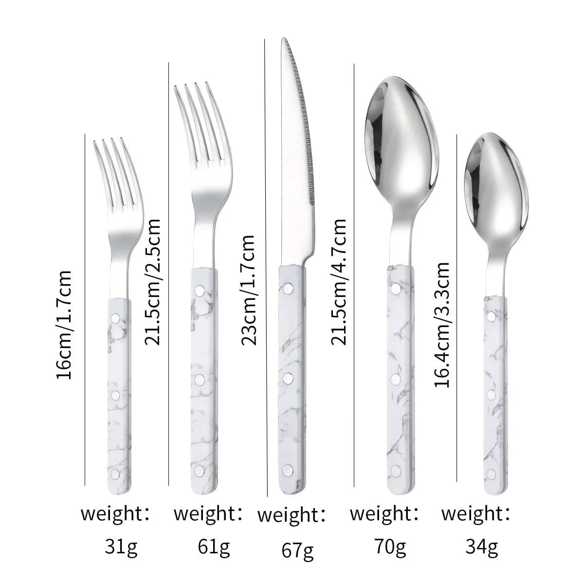 GourmetSet – Stainless Steel Kitchen Utensil Set